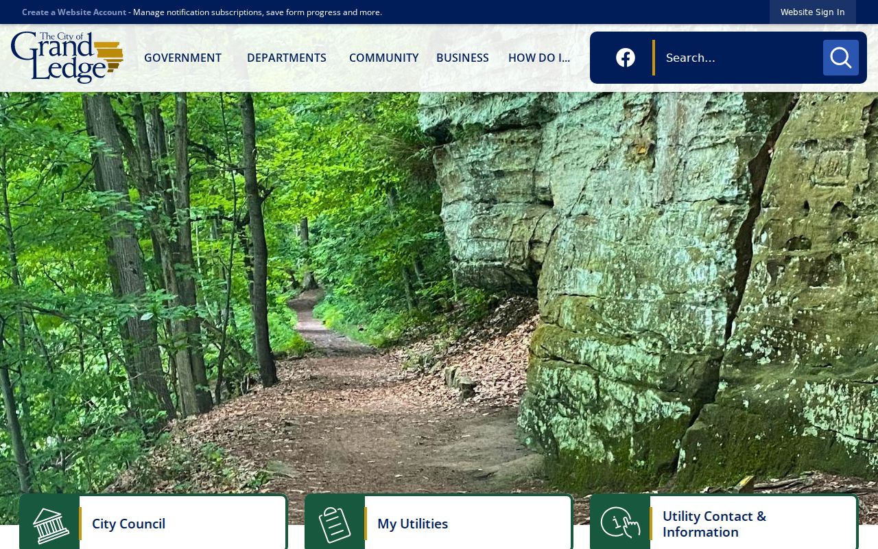 Grand Ledge court records context on the official city government portal